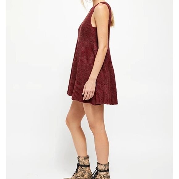 Free people waterfall ruffle sleeveless dr… - Picture 8 of 9
